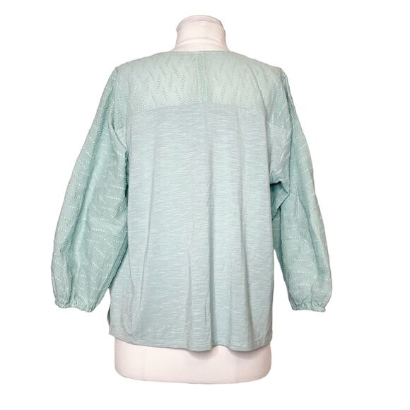 Anthropologie Dolan Alvia peasant top sz M - Picture 9 of 10